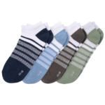 Ernsting's family 4 Paar Jungen Sneaker-Socken mit Streifen - bis 18.06.2025