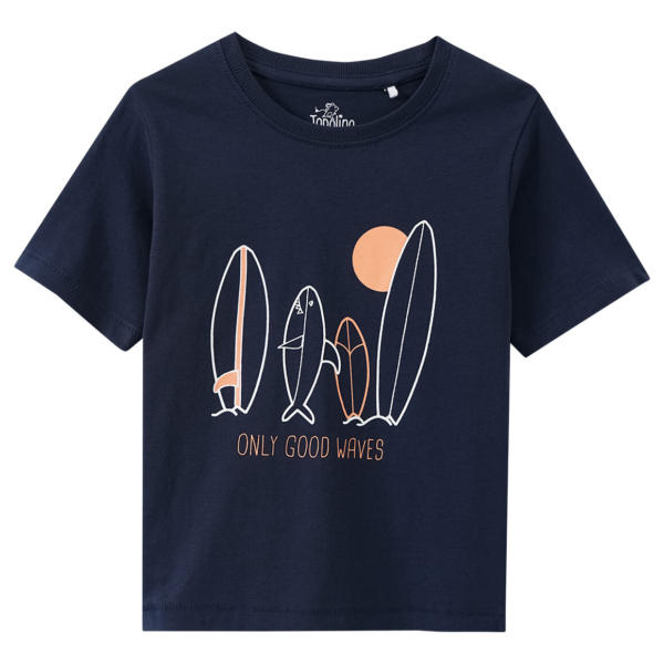 Jungen T-Shirt mit Surf-Print