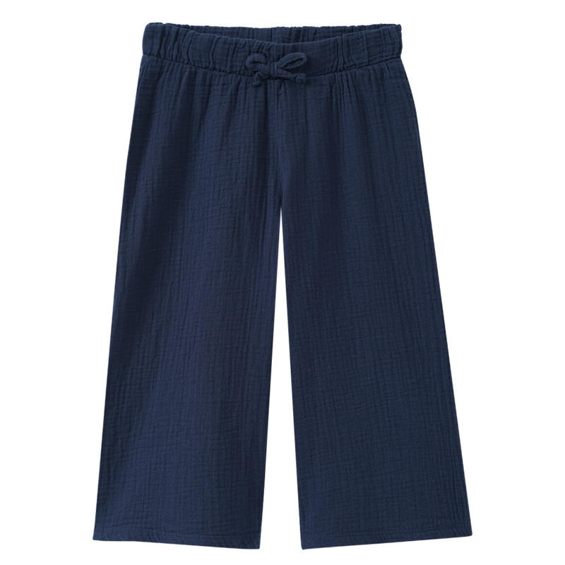 Mädchen Musselin-Hose mit weitem Bein