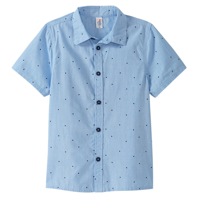 Jungen Hemd mit Rauten-Muster