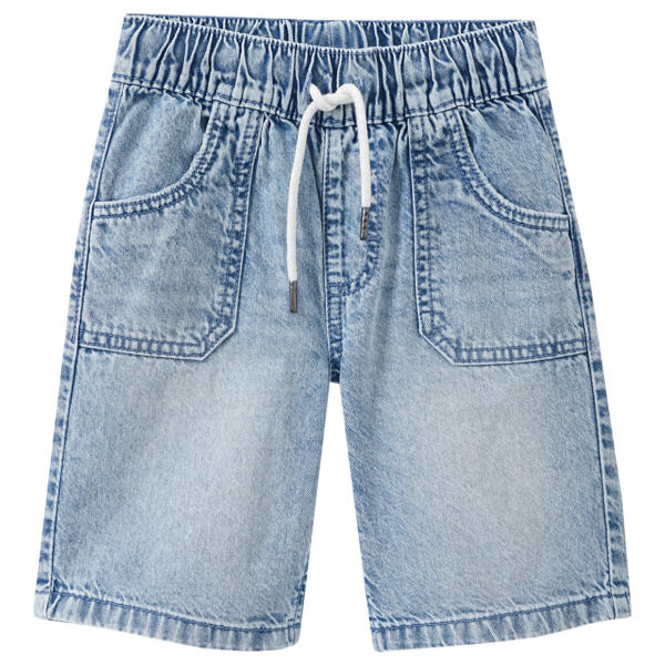 Jungen Pull-On Jeans-Shorts mit Tunnelzug