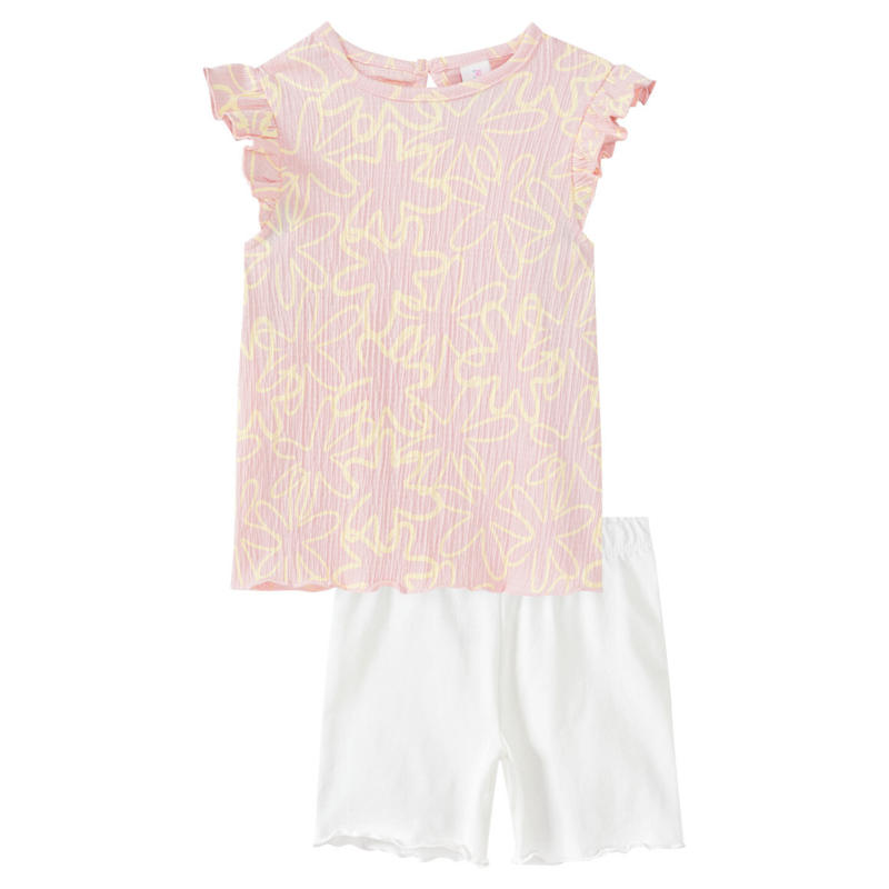 Baby T-Shirt und Radler im Set