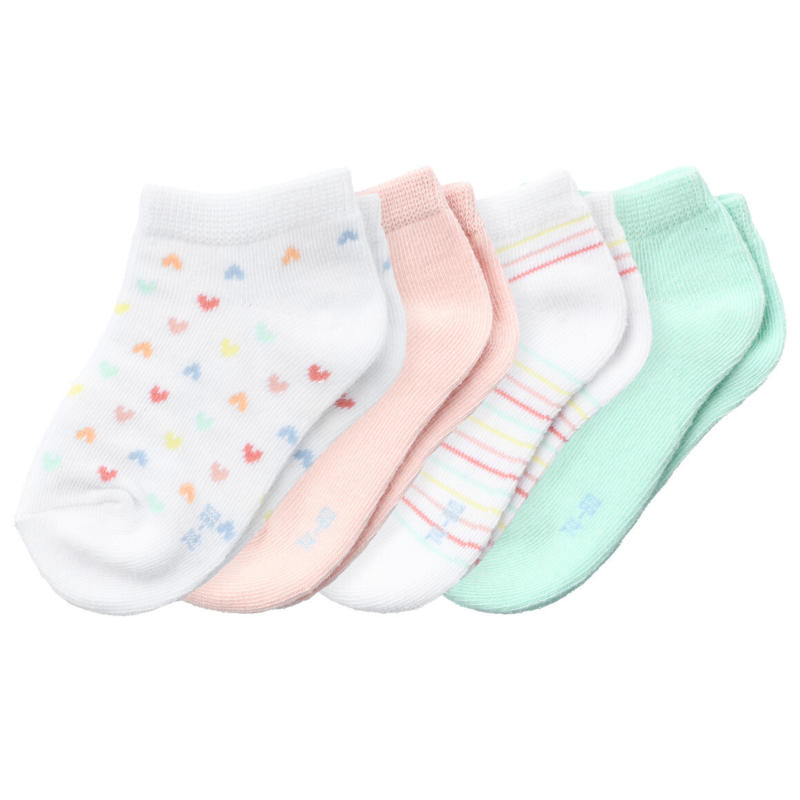 4 Paar Baby Sneaker-Socken im Set