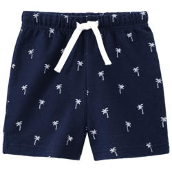 Baby Shorts aus strukturiertem Material