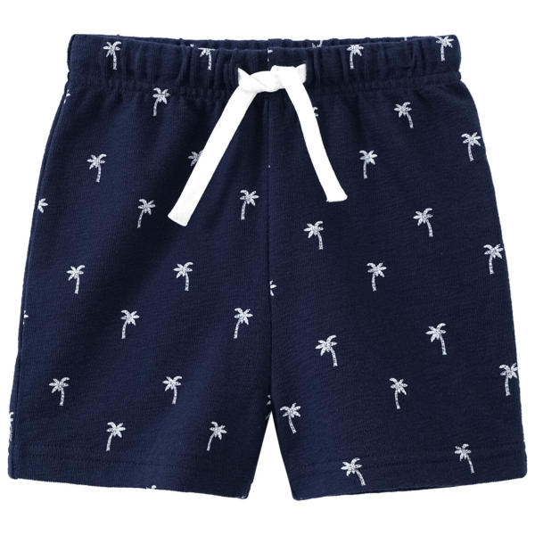 Baby Shorts aus strukturiertem Material