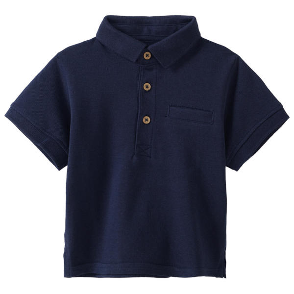 Baby Poloshirt aus Bio-Baumwolle