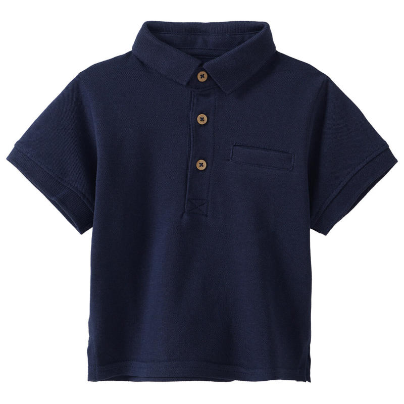 Baby Poloshirt aus Bio-Baumwolle