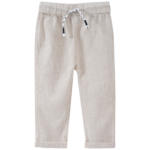Ernsting's family Baby Leinen-Hose mit Streifen - bis 18.06.2025