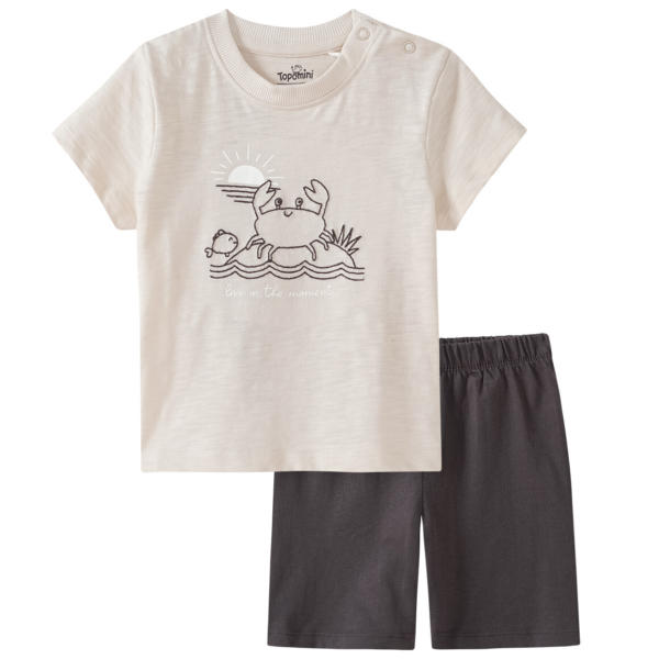 Baby T-Shirt mit Stickerei