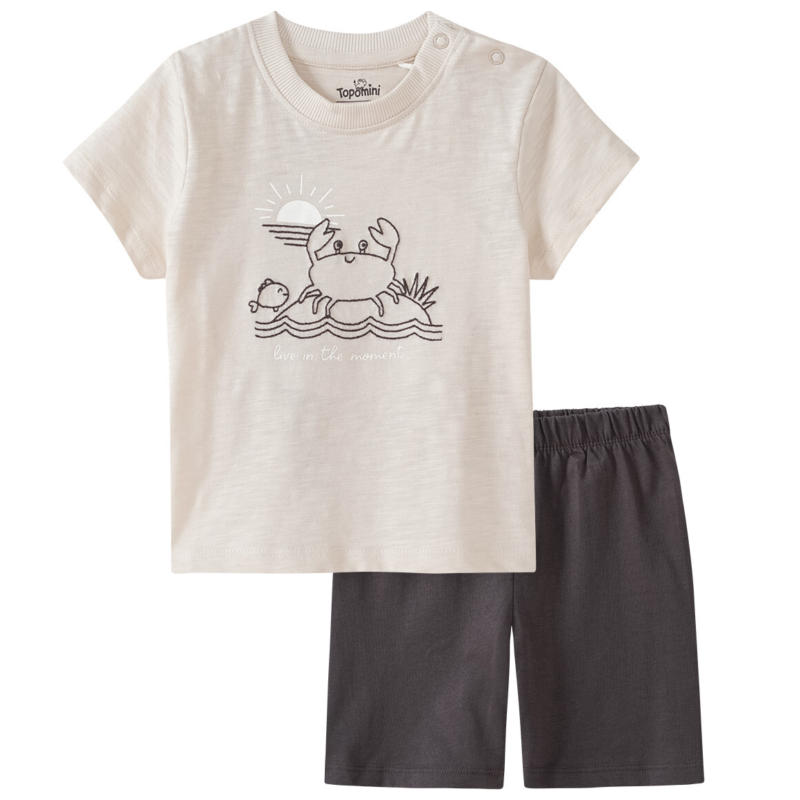 Baby T-Shirt mit Stickerei