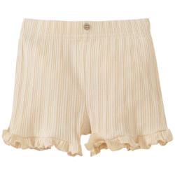 Baby Shorts mit Ajour-Muster