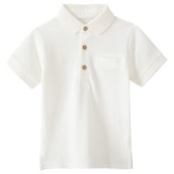 Baby Poloshirt aus Bio-Baumwolle