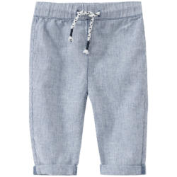 Baby Leinen-Hose mit Streifen