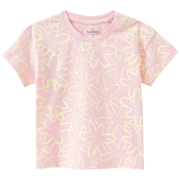 Baby T-Shirt mit Allover-Print
