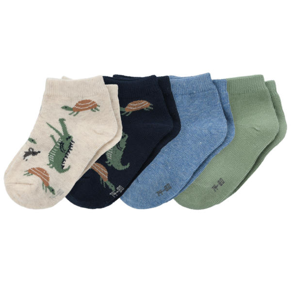 4 Paar Baby Sneaker-Socken im Set