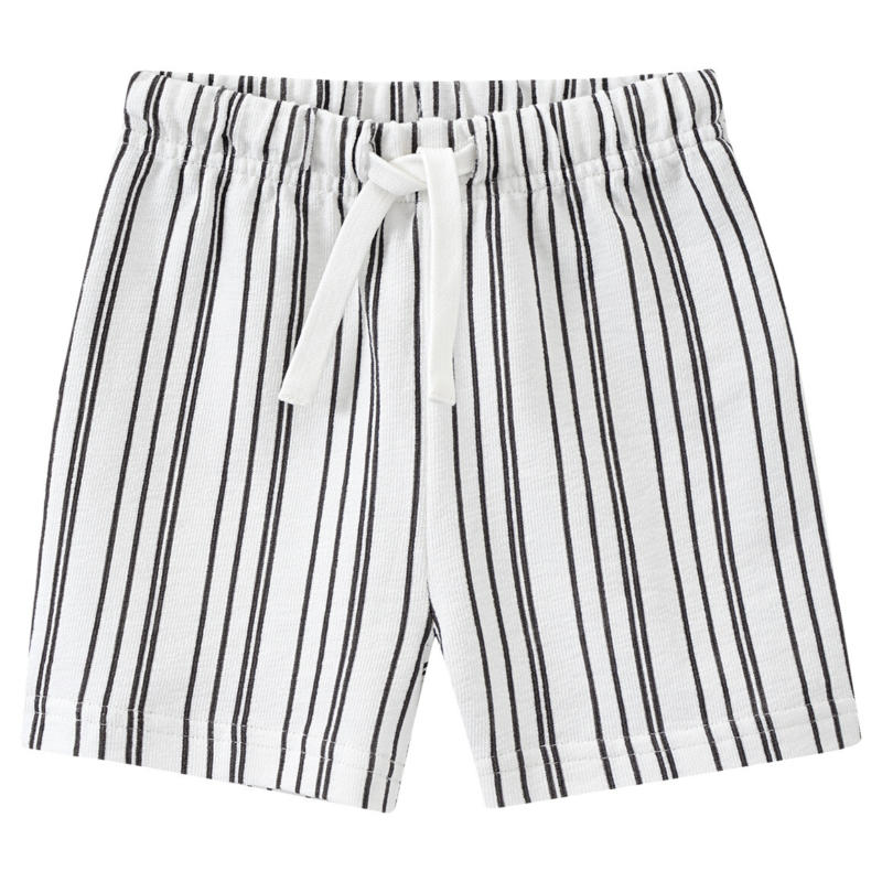 Baby Shorts aus strukturiertem Material