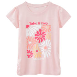 Mädchen T-Shirt mit Blumen-Motiv