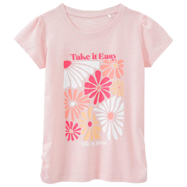 Mädchen T-Shirt mit Blumen-Motiv