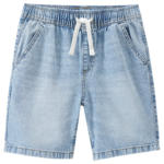 Ernsting's family Jungen Pull-On Jeans-Shorts mit Tunnelzug - bis 18.06.2025