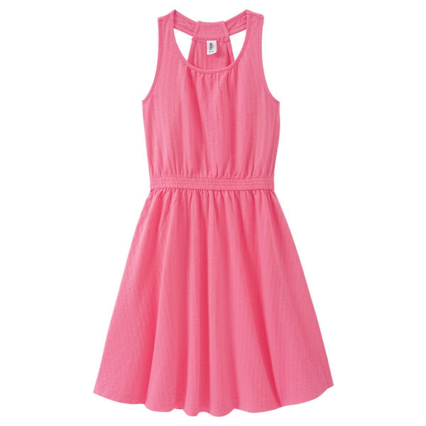 Mädchen Kleid mit Ringerrücken