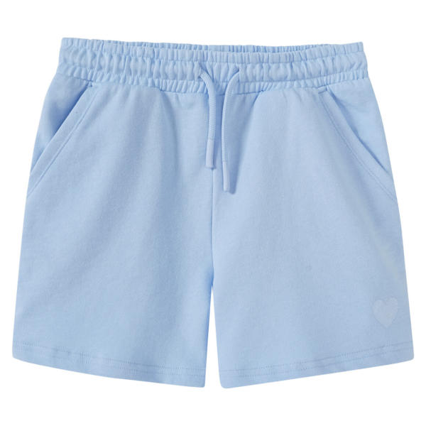 Mädchen Sweatshorts mit Glitzer-Print