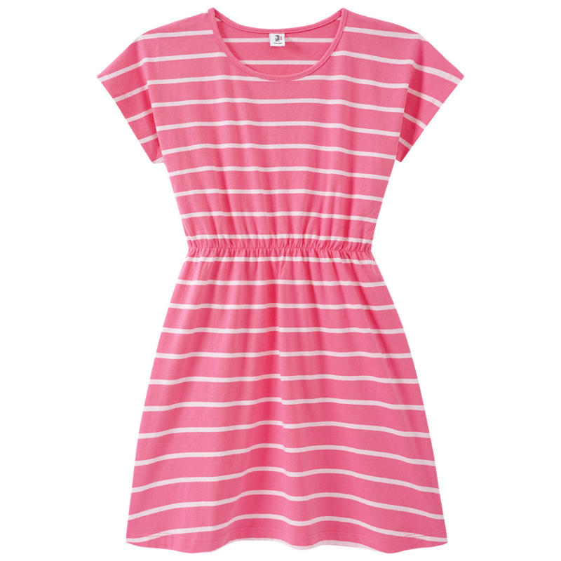 Mädchen Kleid mit Blümchen-Allover
