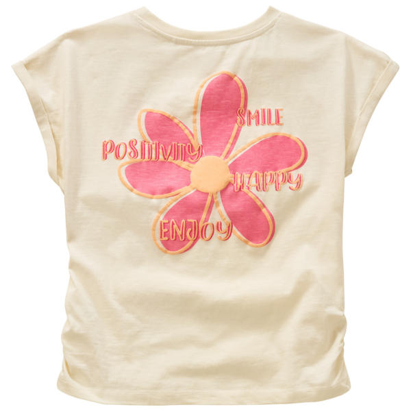 Mädchen T-Shirt mit Rücken-Print