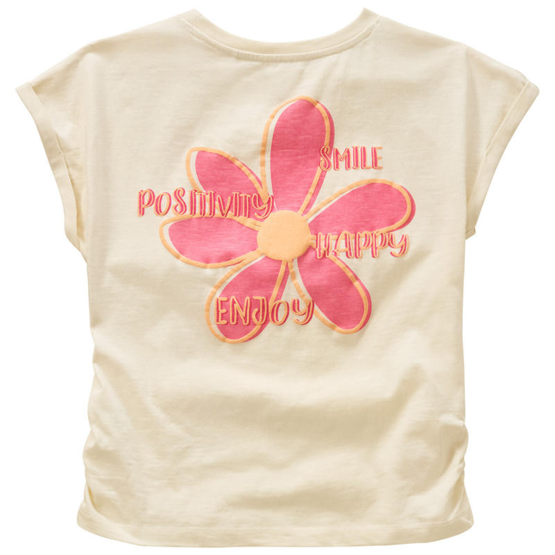 Mädchen T-Shirt mit Rücken-Print