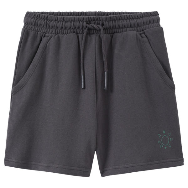 Mädchen Sweatshorts mit Glitzer-Print