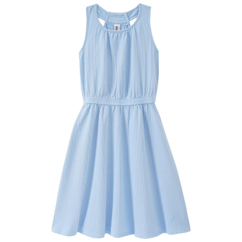 Mädchen Kleid mit Ringerrücken