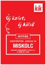 KiK: KiK újság érvényessége 2025.06.18-ig - 2025.06.18 napig