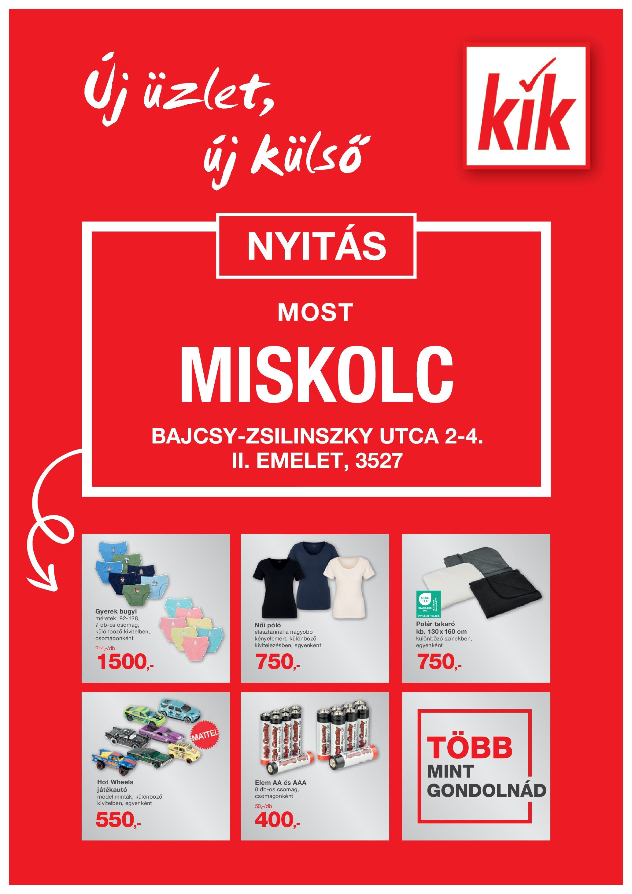 Kik aktuális szórólap, érvényes 2025.06.18.-től - 1 oldal
