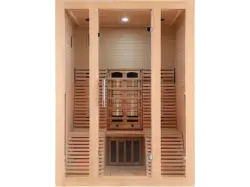 Sanotechnik J40150 Oslo Infrarotkabine 2 Personen 150x150x200cm (2660 Watt)