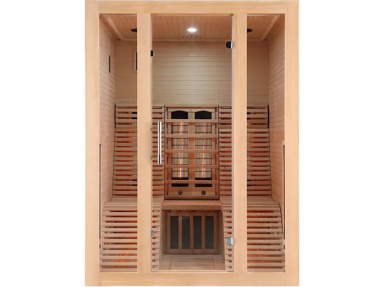 Sanotechnik J40150 Oslo Infrarotkabine 2 Personen 150x150x200cm (2660 Watt)