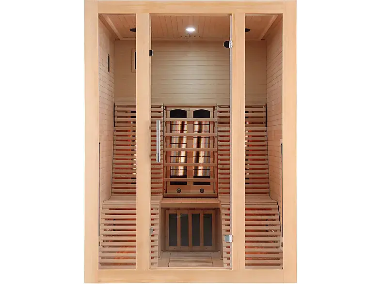 Sanotechnik J40150 Oslo Infrarotkabine 2 Personen 150x150x200cm (2660 Watt)