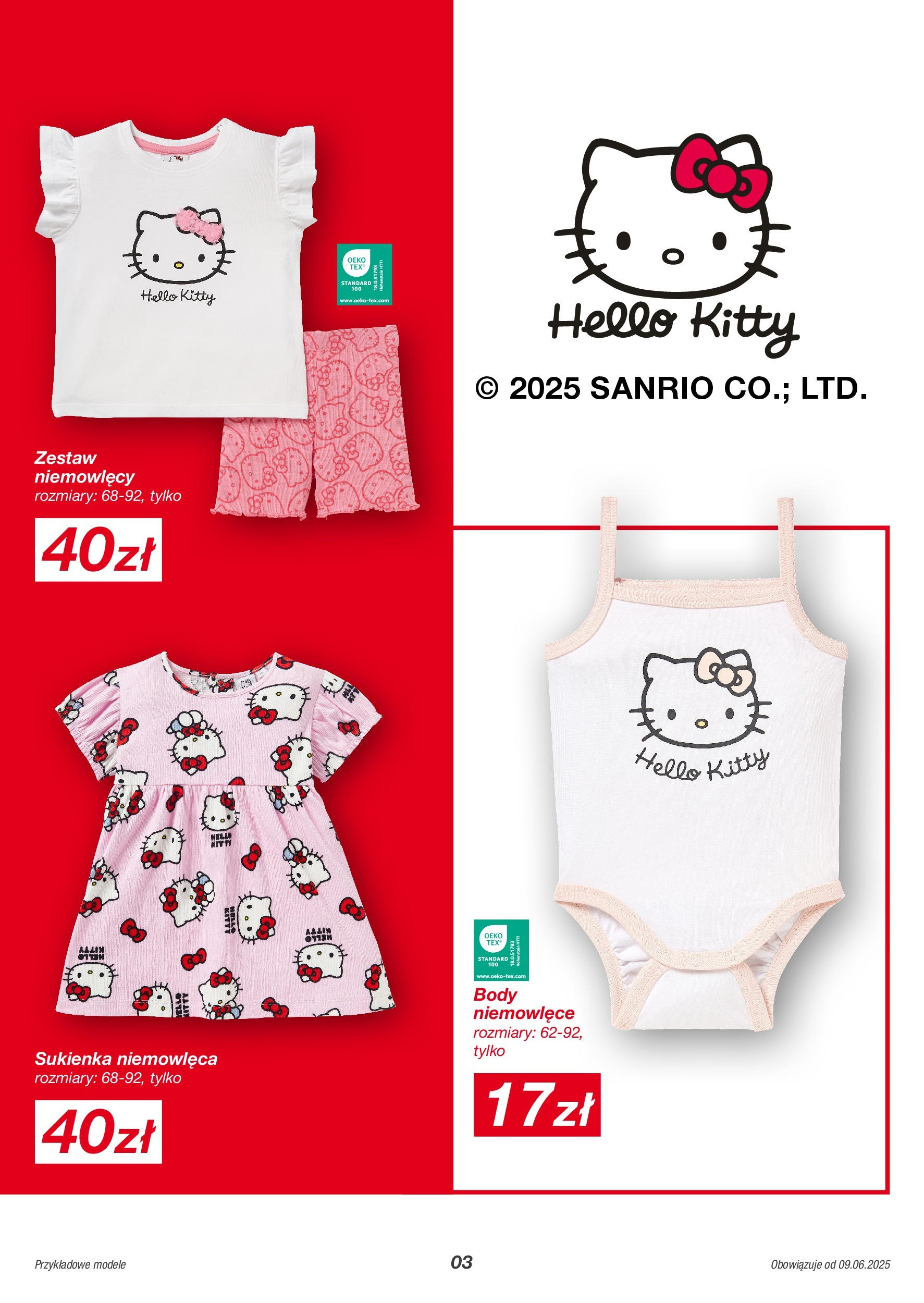 Kik gazetka od 09.06.2025 - Aktualna gazetka online | Strona: 3 | Produkty: Sukienka, Body