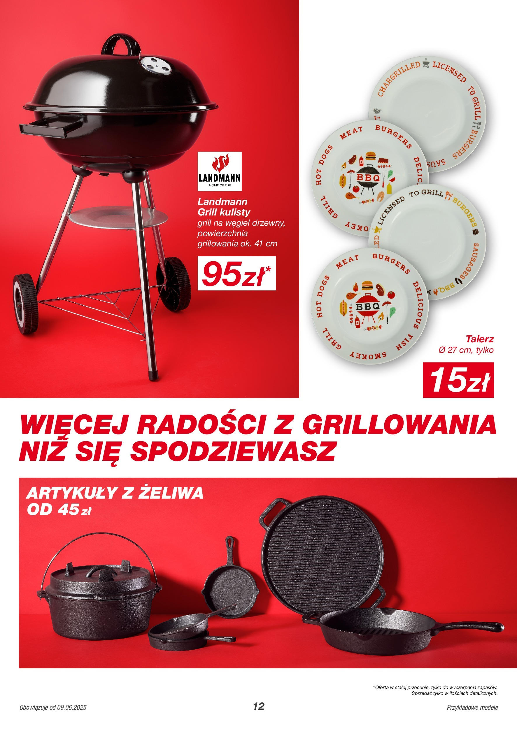 Kik gazetka od 09.06.2025 - Aktualna gazetka online | Strona: 12 | Produkty: Grill