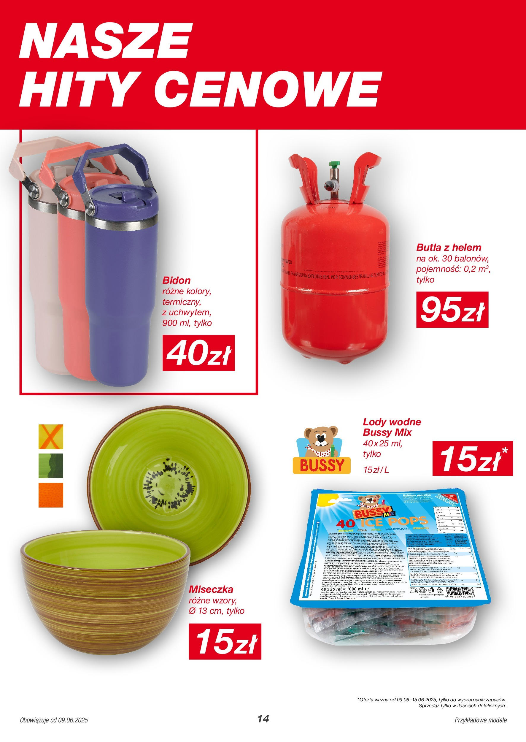Kik gazetka od 09.06.2025 - Aktualna gazetka online | Strona: 14 | Produkty: Lody