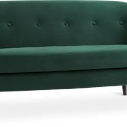 JYSK Canapea EGEDAL 2,5 locuri catifea verde