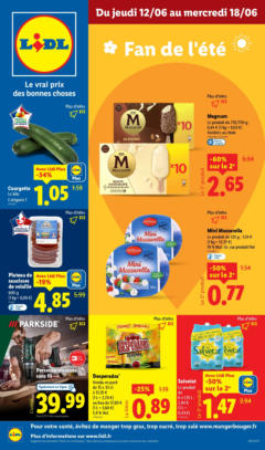 LIDL - Prévisualisation de LIDL catalogue semaine 24 valide à partir de 12.06.2025