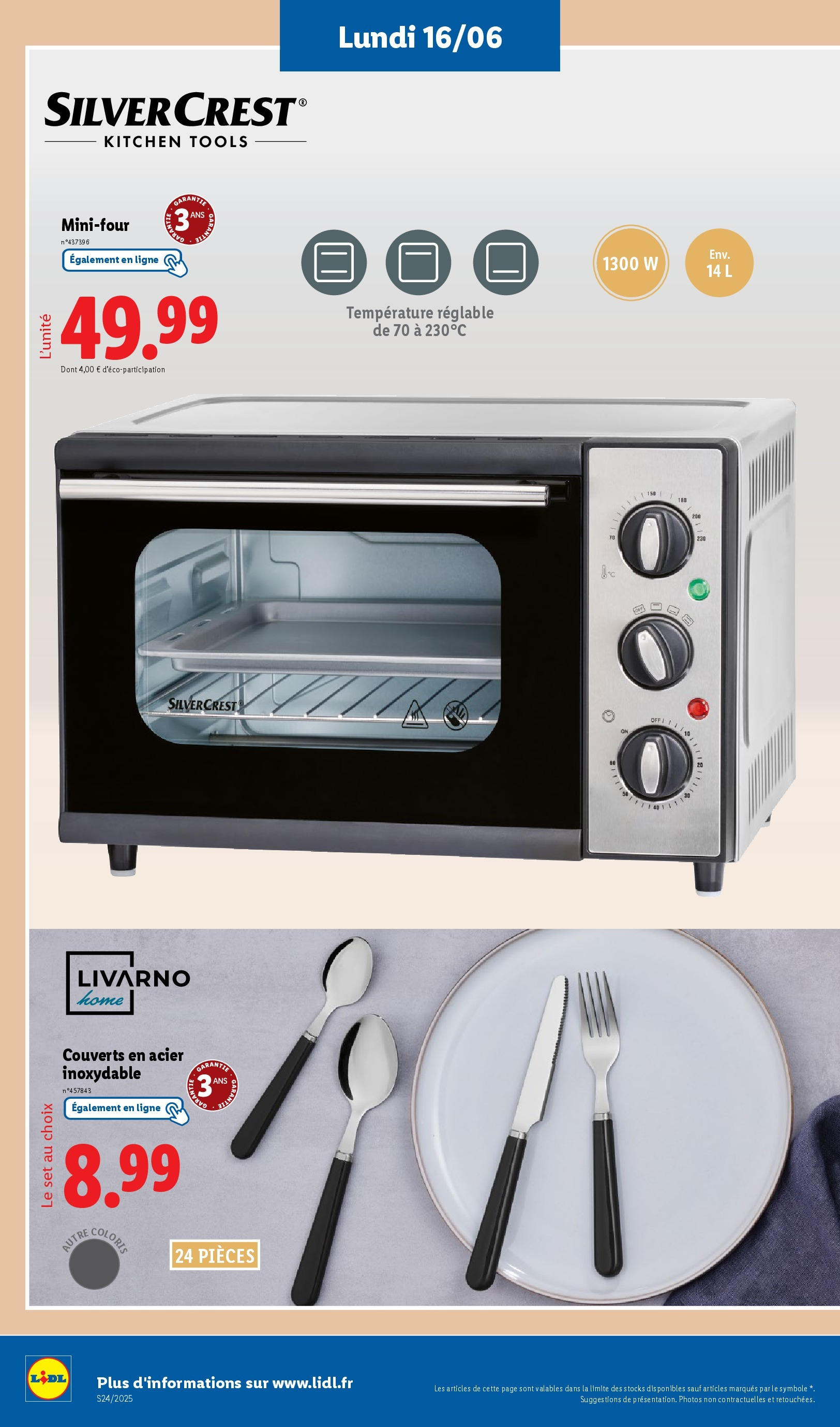 Catalogue LIDL du 12/06/2025 | Promo prospectus en ligne | Page: 64 Catalogue LIDL du 12/06/2025 | Promo prospectus en ligne | Page: 64
