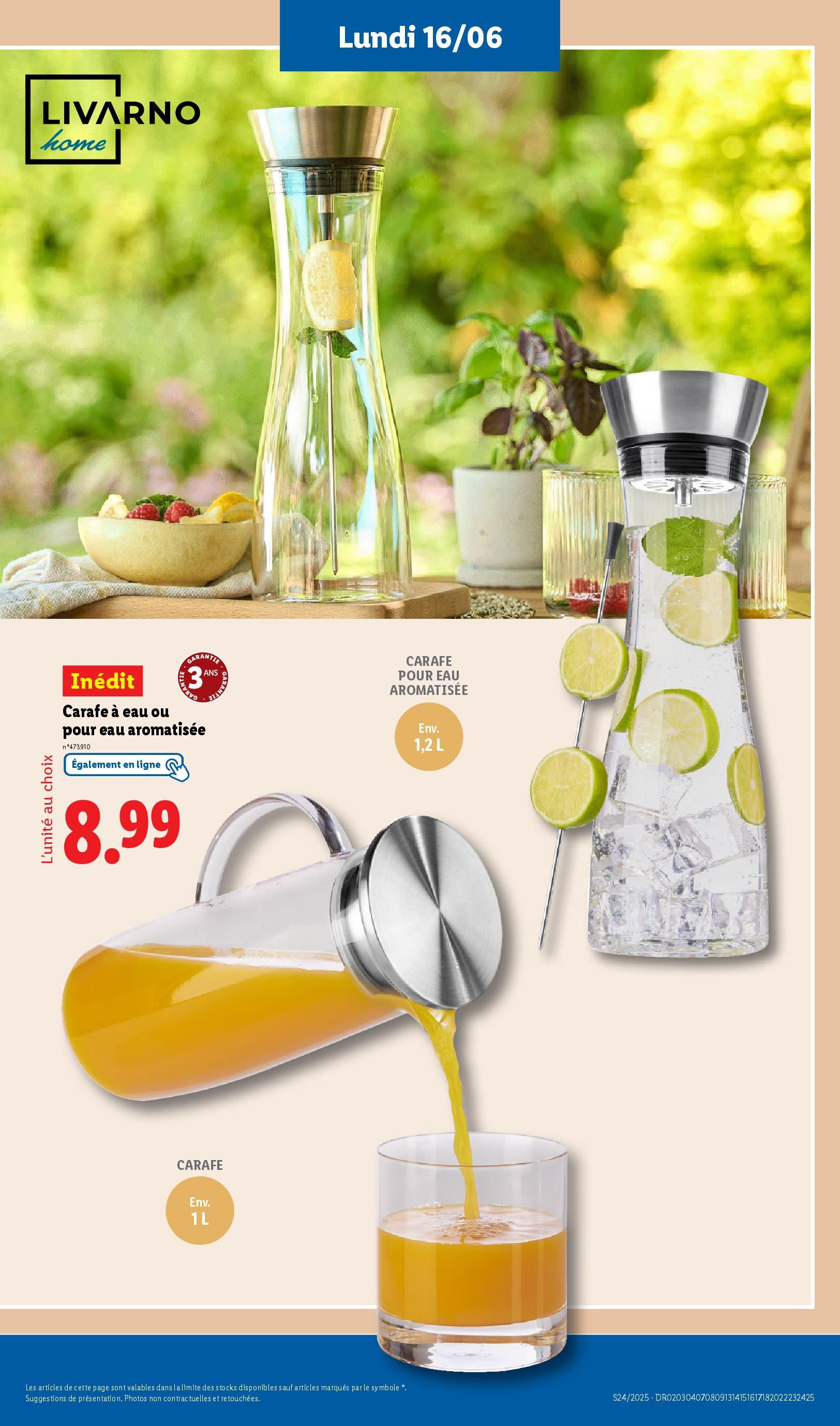 Catalogue LIDL du 12/06/2025 | Promo prospectus en ligne | Page: 63 Catalogue LIDL du 12/06/2025 | Promo prospectus en ligne | Page: 63