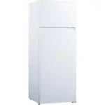 ЗОРА Хладилник с горна камера Crown DF241EWH , 206 l, E , Статична , Бял