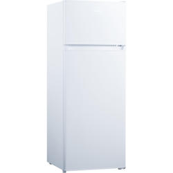 Хладилник с горна камера Crown DF241EWH , 206 l, E , Статична , Бял