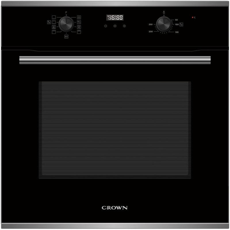 Фурна за вграждане Crown FCM 900 D BX , Push бутони , 70 , А , Водно почистване