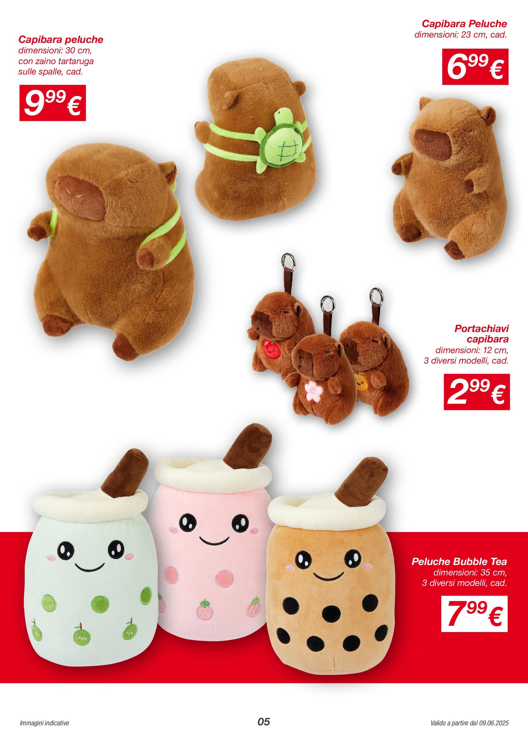Nuovo Volantino KiK	 dal 08/06/2025 > offerte anteprima 🛍️ | Pagina: 5 | Prodotti: Peluche, Zaino
