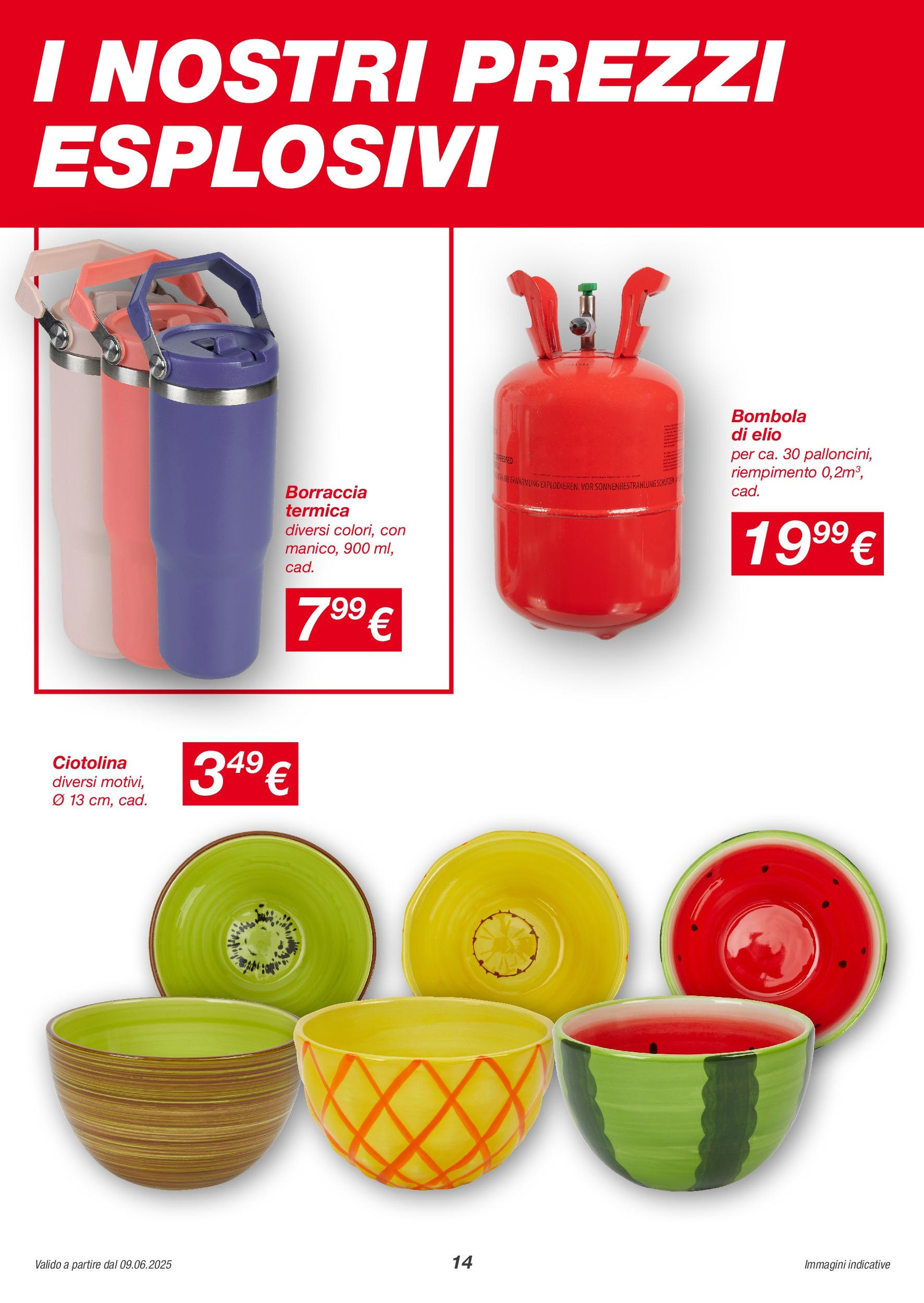 Nuovo Volantino KiK	 dal 08/06/2025 > offerte anteprima 🛍️ | Pagina: 14 | Prodotti: Borraccia