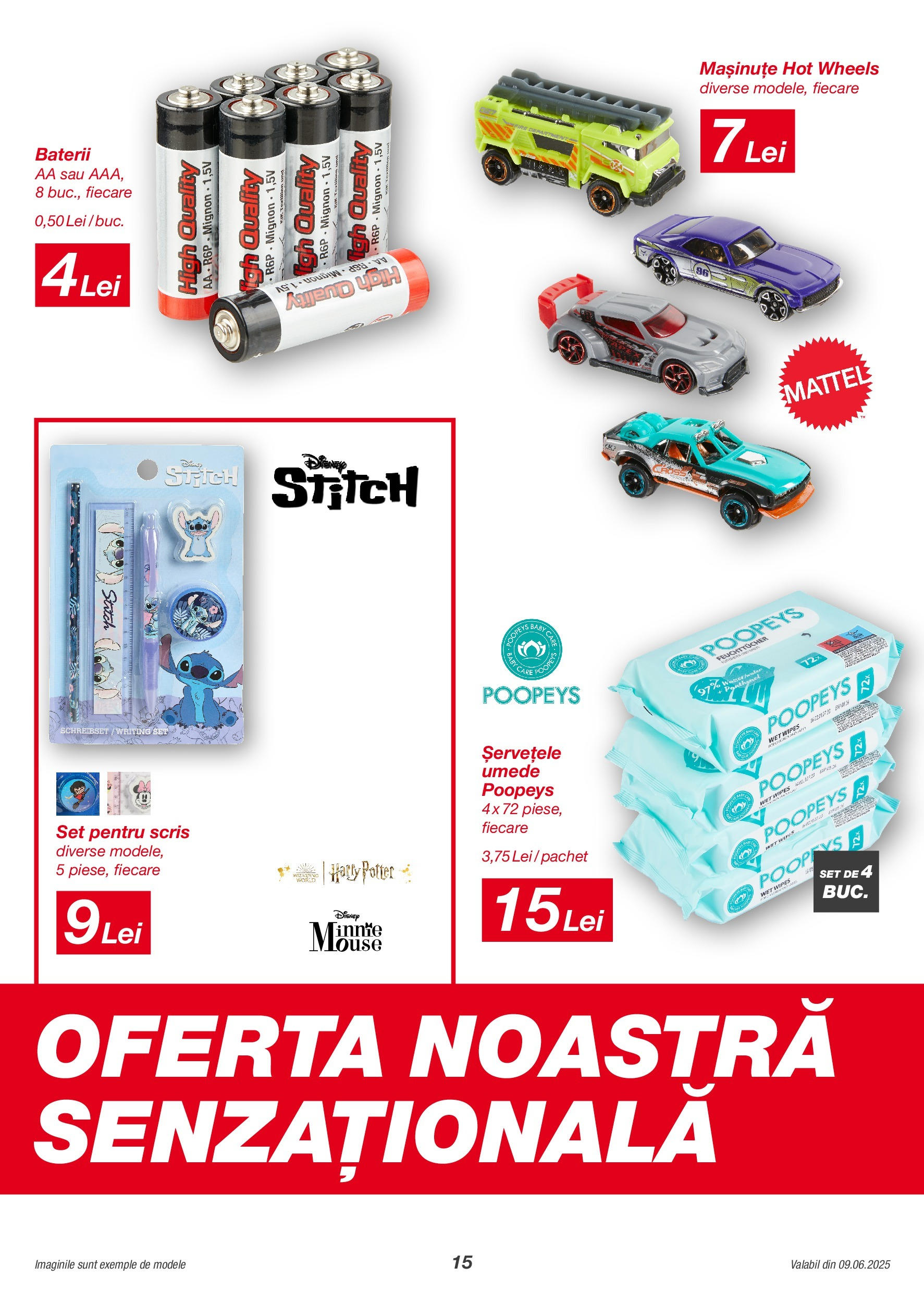 Kik catalog 09.06.2025 - Online magazin Romania | Pagină: 15 | Produse: Baterii