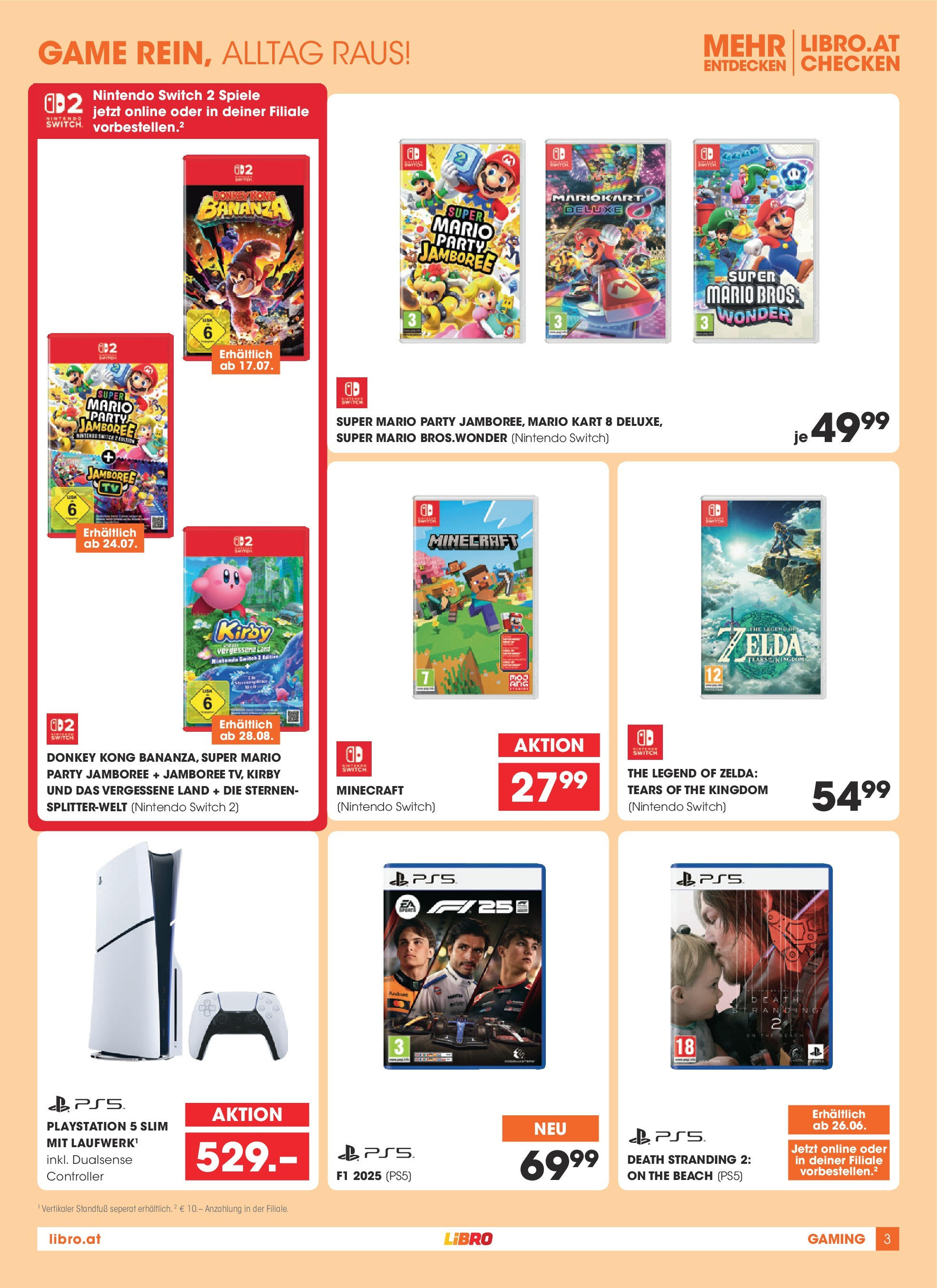 Libro Flugblatt von 12.06.2025 - Aktuelle Angebote | Seite: 3 | Produkte: Playstation