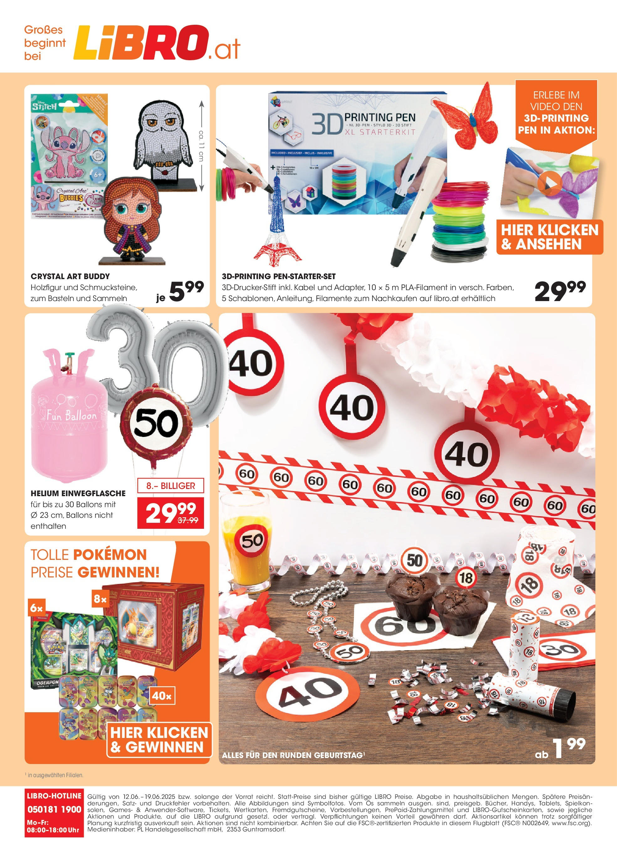Libro Flugblatt von 12.06.2025 - Aktuelle Angebote | Seite: 4 | Produkte: Uhr, Video, Kabel